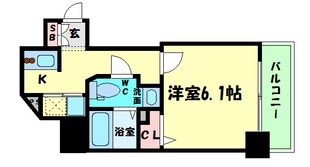 サムティ土佐堀Riberaの物件間取画像